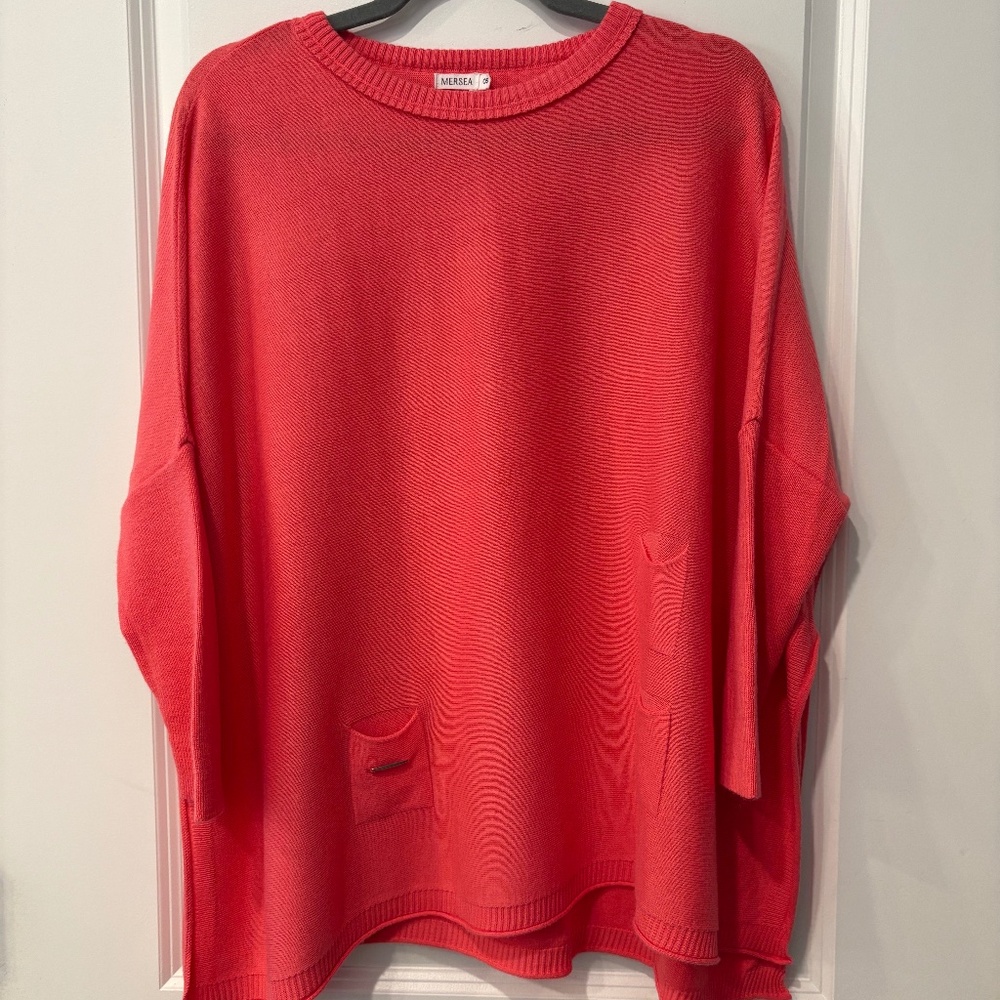 WEEKEND MaxMara Coral Oversized Knit Sweater